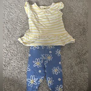 Baby girl 3 month Carter’s outfit set